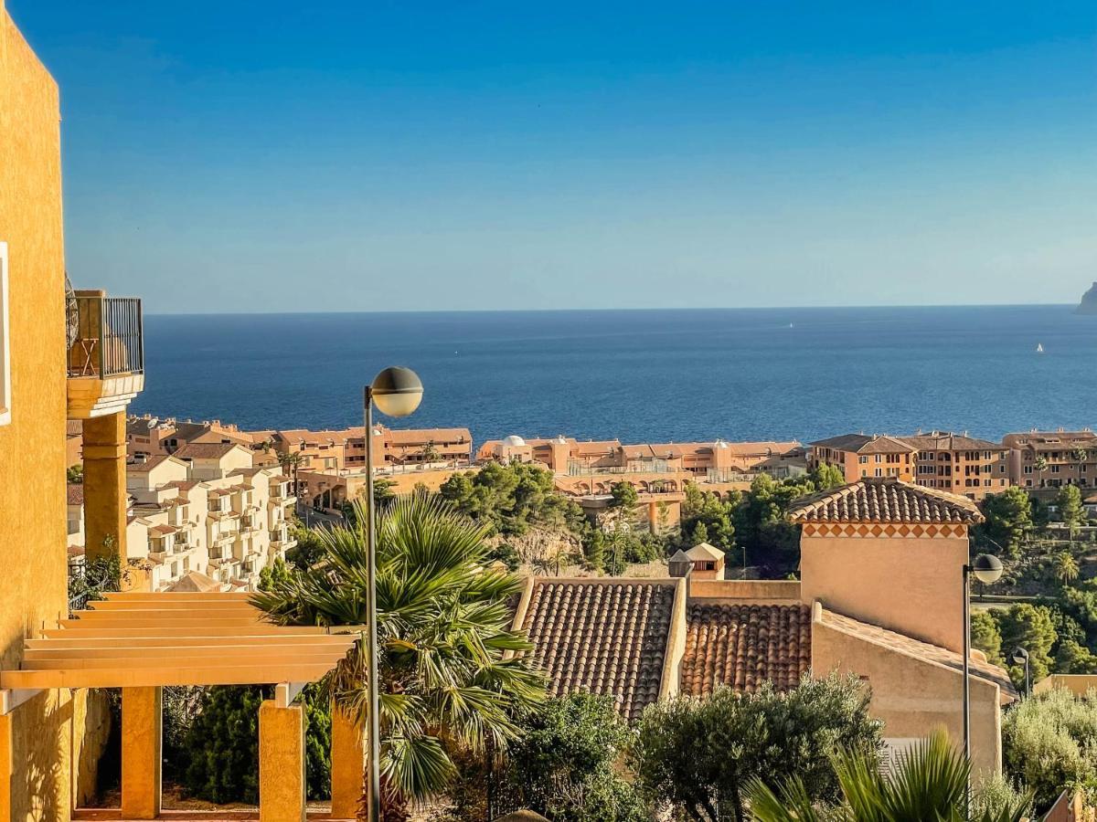卡尔佩Charming Townhouse With Sea Views & Pool In Altea别墅 外观 照片